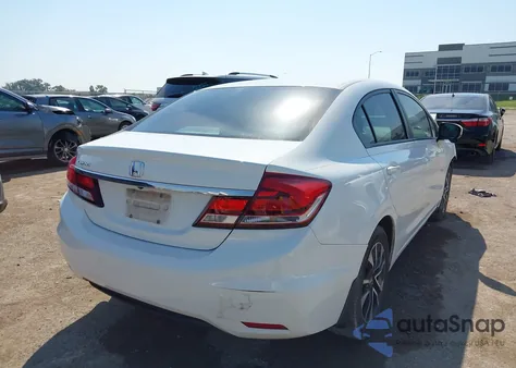 2015 Honda Civic Ex from USA, damaged, VIN 19XFB2F81FE045168